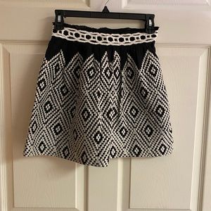 NWOT Free People Embroidered Skirt